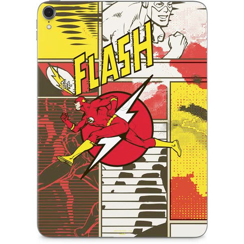 DC Comics Flash Block Pattern Apple iPad Pro Skin