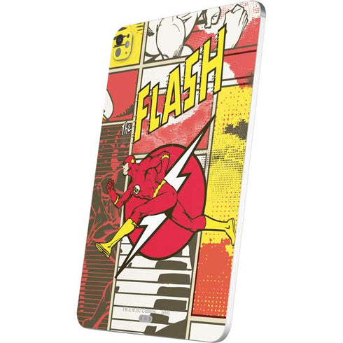 DC Comics Flash Block Pattern iPad Pro 13in M4 (2024) Skin