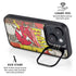 DC Comics Flash Block Pattern iPhone 15 Kickstand Case