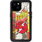 DC Comics Flash Block Pattern iPhone 15 Plus Waterproof Case