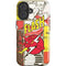 DC Comics Flash Block Pattern iPhone 16 Plus Impact Case