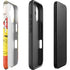 DC Comics Flash Block Pattern iPhone 16 Plus Impact Case