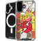 DC Comics Flash Block Pattern iPhone 16 Plus MagSafe Case