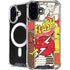 DC Comics Flash Block Pattern iPhone 16 Plus MagSafe Case