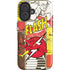 DC Comics Flash Block Pattern iPhone 16 Plus Magsafe Impact Case