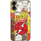 DC Comics Flash Block Pattern iPhone 16 Plus Skin
