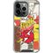 DC Comics Flash Block Pattern iPhone 16 Pro Clear Case