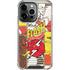 DC Comics Flash Block Pattern iPhone 16 Pro Clear Case