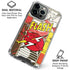 DC Comics Flash Block Pattern iPhone 16 Pro Clear Case