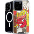 DC Comics Flash Block Pattern iPhone 16 Pro Max MagSafe Case
