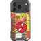 DC Comics Flash Block Pattern iPhone 18 Pro Clear Case