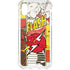 DC Comics Flash Block Pattern iPhone XS Clear Case