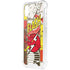DC Comics Flash Block Pattern iPhone XS Clear Case