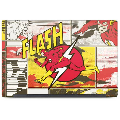 DC Comics Flash Block Pattern Dell Latitude Skin