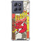 DC Comics Flash Block Pattern Moto G Play 5G (2025) Clear Case