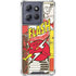 DC Comics Flash Block Pattern Moto G Play 5G (2025) Clear Case