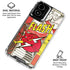 DC Comics Flash Block Pattern Moto G Power 5G (2024) Clear Case