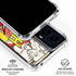 DC Comics Flash Block Pattern Moto G Power 5G (2024) Clear Case