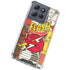 DC Comics Flash Block Pattern Moto G Power 5G (2025) Clear Case