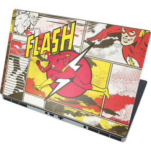 DC Comics Flash Block Pattern Dell Precision Skin