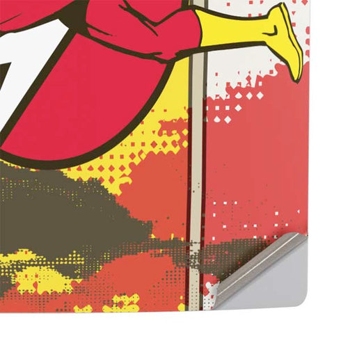 DC Comics Flash Block Pattern PS5 Pro Console Skin