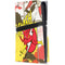 DC Comics Flash Block Pattern PS5 Pro Disk Console Skin