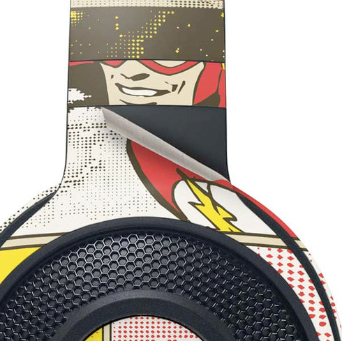 DC Comics Flash Block Pattern Razer Kraken X Skin