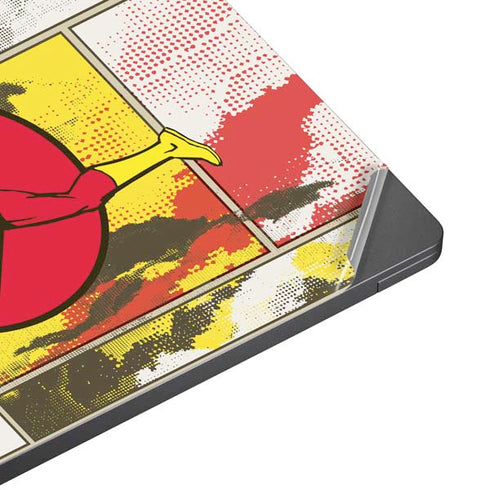 DC Comics Flash Block Pattern Surface Laptop 7 15in Skin