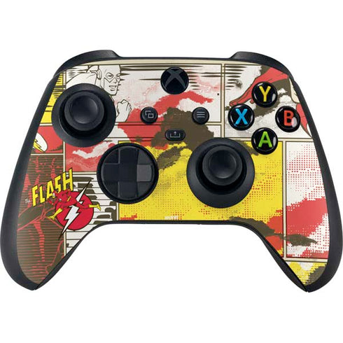 DC Comics Flash Block Pattern Xbox Series X Skins