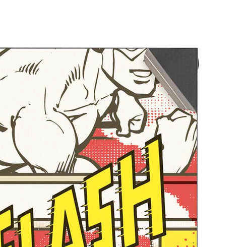 DC Comics Flash Block Pattern XBox Series X Digital Edition Console Skin