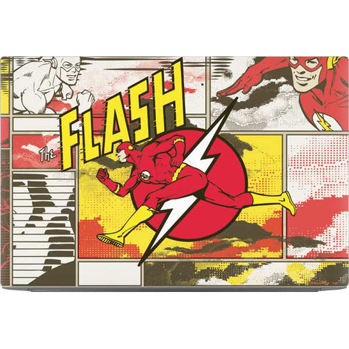 DC Comics Flash Block Pattern Dell XPS Skin