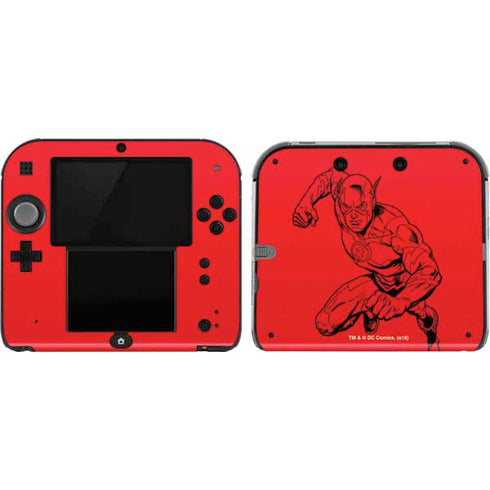 DC Comics The Flash Comic Pop Nintendo 2DS Skin
