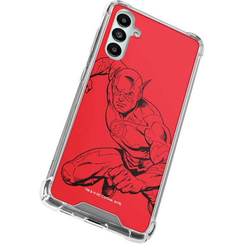 DC Comics The Flash Comic Pop Gabb Phone 4 Clear Case