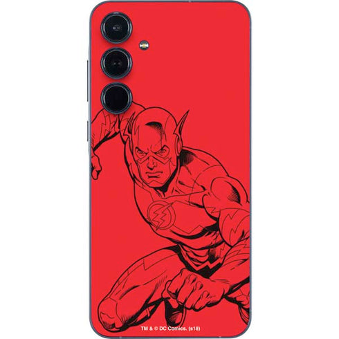 DC Comics The Flash Comic Pop Galaxy A36 5G Skin