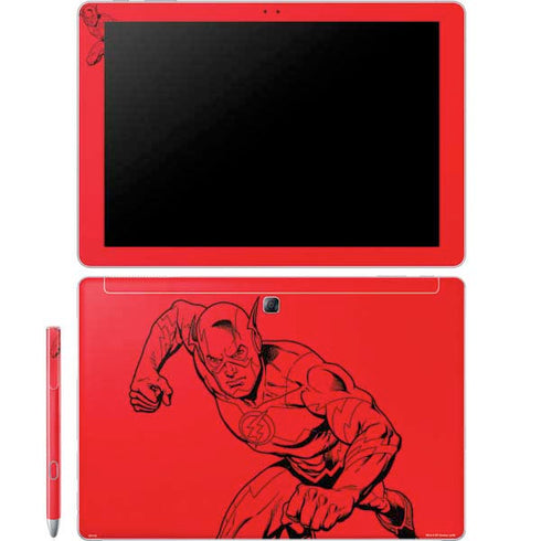 DC Comics The Flash Comic Pop Galaxy Book 12in Skin