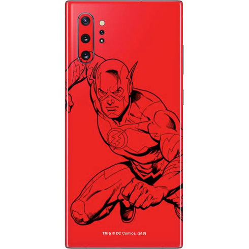 DC Comics The Flash Comic Pop Galaxy Note 10 Plus Skin