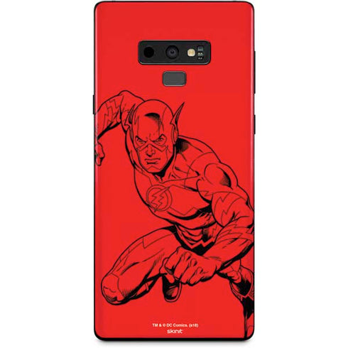 DC Comics The Flash Comic Pop Galaxy Note 9 Skin