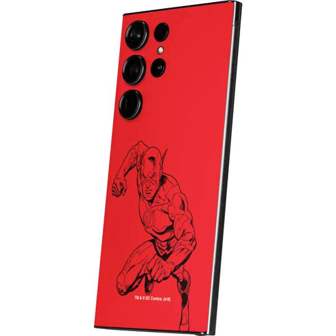 DC Comics The Flash Comic Pop Galaxy S25 Ultra Skin