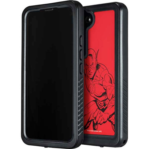 DC Comics The Flash Comic Pop Galaxy S24 Waterproof Case