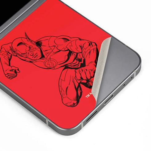 DC Comics The Flash Comic Pop Galaxy Z Flip6 Skin