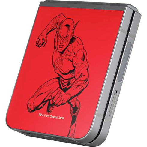 DC Comics The Flash Comic Pop Galaxy Z Flip6 Skin