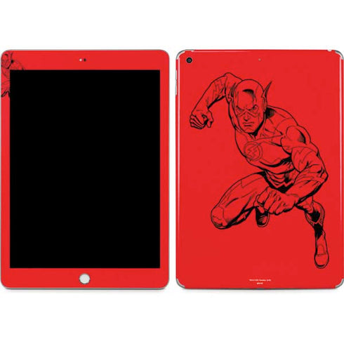 DC Comics The Flash Comic Pop Apple iPad Skin