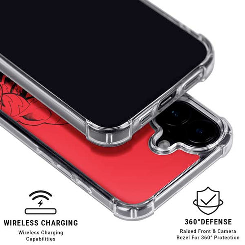 DC Comics The Flash Comic Pop iPhone 16 MagSafe Case