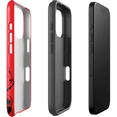 DC Comics The Flash Comic Pop iPhone 16 Pro Impact Case