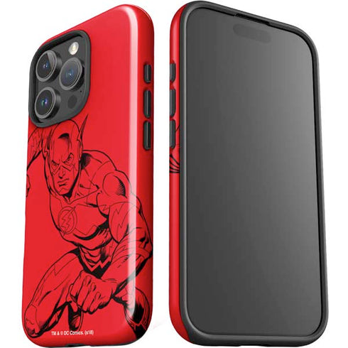 DC Comics The Flash Comic Pop iPhone 16 Pro Max Impact Case