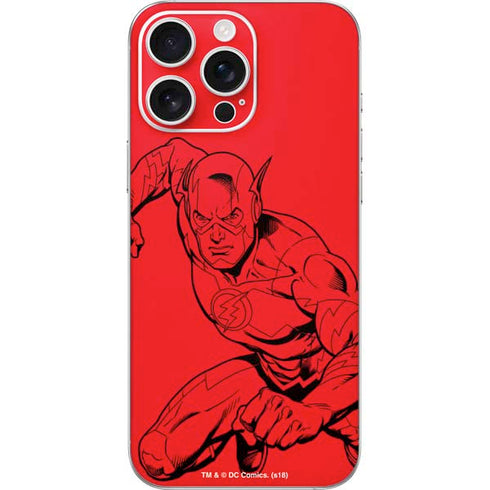 DC Comics The Flash Comic Pop iPhone 16 Pro Max Skin