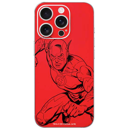 DC Comics The Flash Comic Pop iPhone 16 Pro Skin