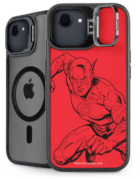 DC Comics The Flash Comic Pop iPhone 16e Kickstand Case