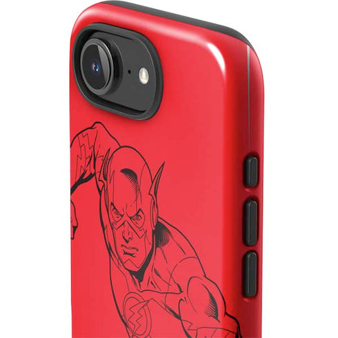 DC Comics The Flash Comic Pop iPhone 16e Impact Case