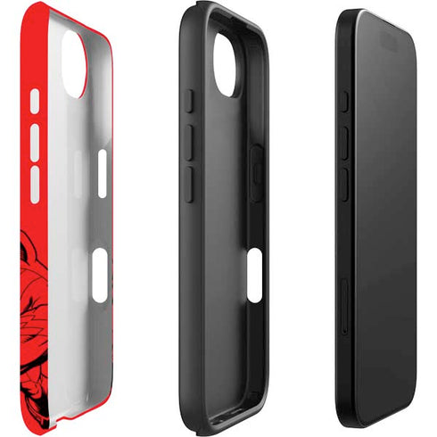 DC Comics The Flash Comic Pop iPhone 16e Impact Case